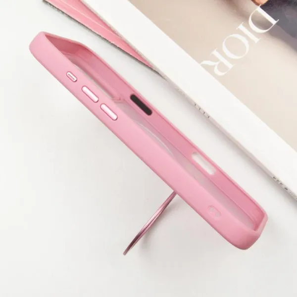 Чехол Ummi Colorful with Magnetic Fit HQ Ring для Apple iPhone 16 Pro Max (6.9") — Розовый — фото 5 Чехол Ummi Colorful with Magnetic Fit HQ Ring для Apple iPhone 16 Pro Max (6.9") — Розовый — фото 5
