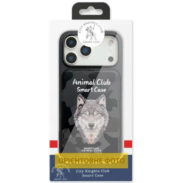 TPU+PC чехол Animal Club для Apple iPhone 16 Pro Max (6.9") — Черный — фото 3 TPU+PC чехол Animal Club для Apple iPhone 16 Pro Max (6.9") — Черный — фото 3