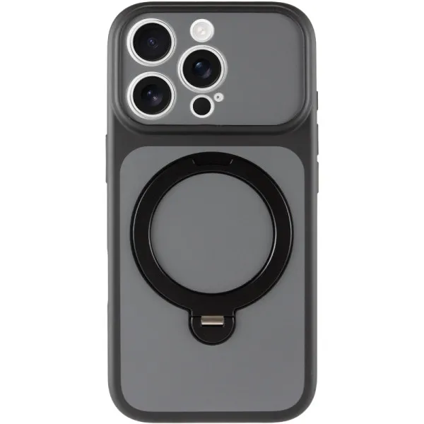 Чехол Ummi Full Camera with Magnetic Fit HQ Ring для Apple iPhone 16 Pro Max (6.9") — Черный — фото 1 Чехол Ummi Full Camera with Magnetic Fit HQ Ring для Apple iPhone 16 Pro Max (6.9") — Черный — фото 1