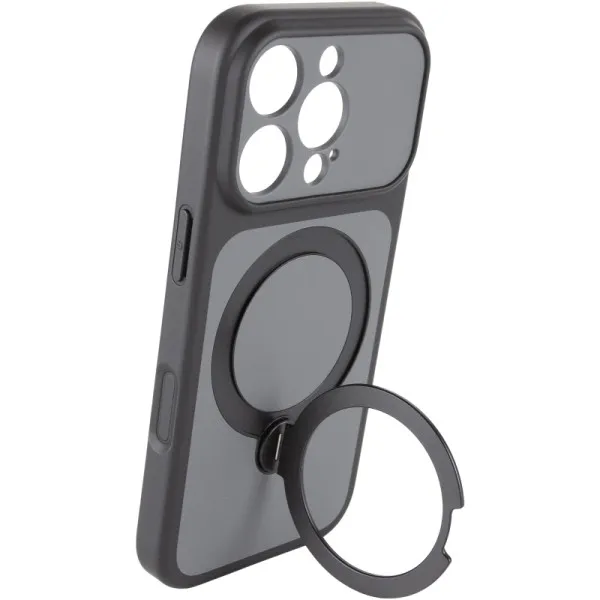 Чехол Ummi Full Camera with Magnetic Fit HQ Ring для Apple iPhone 16 Pro Max (6.9") — Черный — фото 3 Чехол Ummi Full Camera with Magnetic Fit HQ Ring для Apple iPhone 16 Pro Max (6.9") — Черный — фото 3