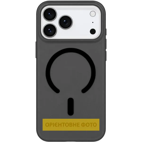 Чехол PC Matte Color with Magnetic Fit для Apple iPhone 16 Pro Max (6.9") — Черный Чехол PC Matte Color with Magnetic Fit для Apple iPhone 16 Pro Max (6.9") — Черный