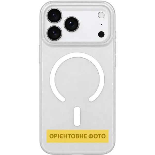 Чехол PC Matte Color with Magnetic Fit для Apple iPhone 16 Pro Max (6.9") — Белый — фото 1 Чехол PC Matte Color with Magnetic Fit для Apple iPhone 16 Pro Max (6.9") — Белый — фото 1