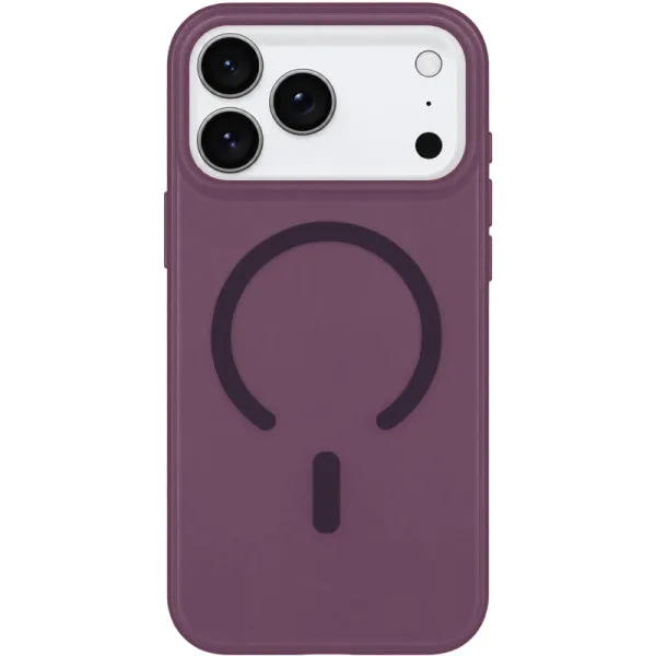 Чехол PC Matte Color with Magnetic Fit для Apple iPhone 16 Pro Max (6.9") — Марсала Чехол PC Matte Color with Magnetic Fit для Apple iPhone 16 Pro Max (6.9") — Марсала