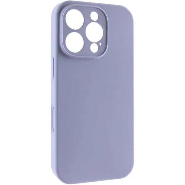Чохол Silk Full Camera Protective (AA) NO LOGO для Apple iPhone 16 Pro Max (6.9") — Сірий — фото 1