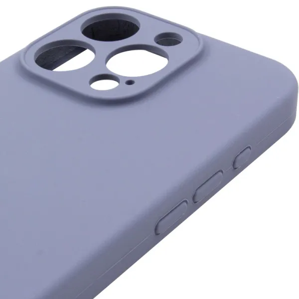Чохол Silk Full Camera Protective (AA) NO LOGO для Apple iPhone 16 Pro Max (6.9") — Сірий — фото 4