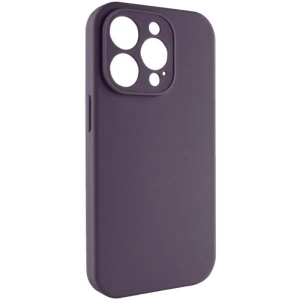 Чохол Silk Full Camera (AA) NO LOGO with Magnetic Fit для Apple iPhone 16 Pro Max (6.9") — Бордовий — фото 1