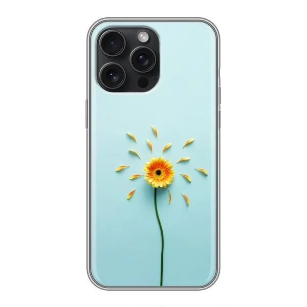 Чохол з принтом «Жовта квітка» для iPhone 16 Pro Max Чохол з принтом «Жовта квітка» для iPhone 16 Pro Max