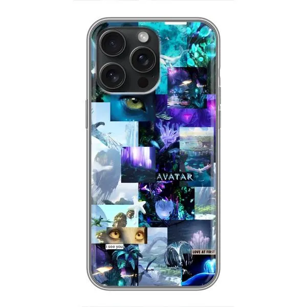 Чехол с принтом «коллаж Аватар» для iPhone 16 Pro Max Чехол с принтом «коллаж Аватар» для iPhone 16 Pro Max