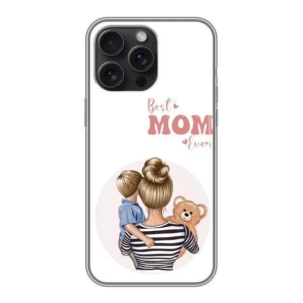 Чохол з принтом «Мама і син» для iPhone 16 Pro Max
