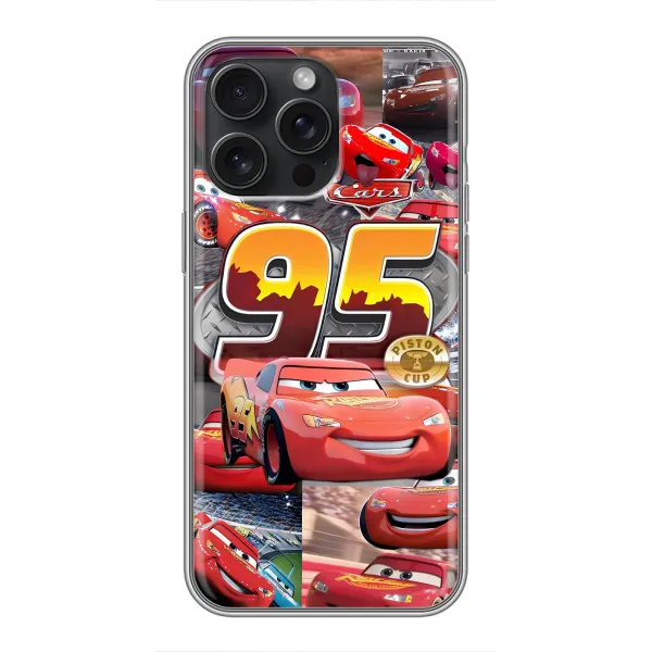 Чехол с принтом «Коллаж Молния Маквин» для iPhone 16 Pro Max