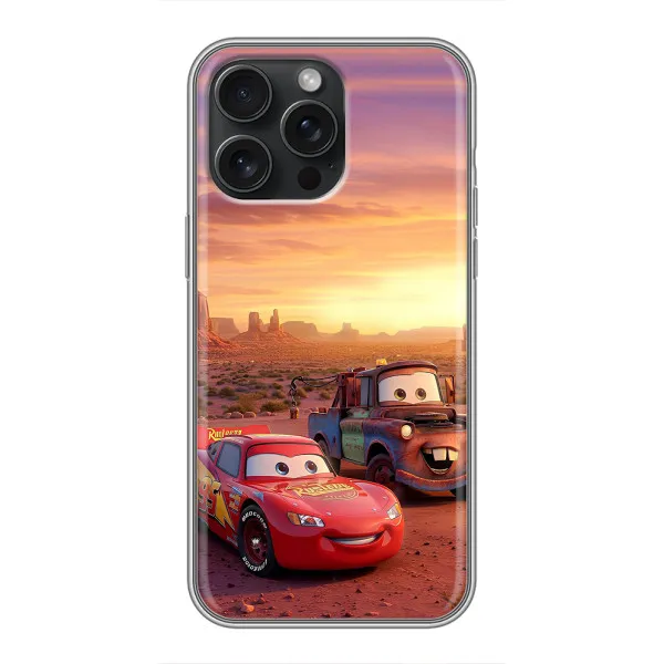 Чехол с принтом «Маквин и Метр» для iPhone 16 Pro Max