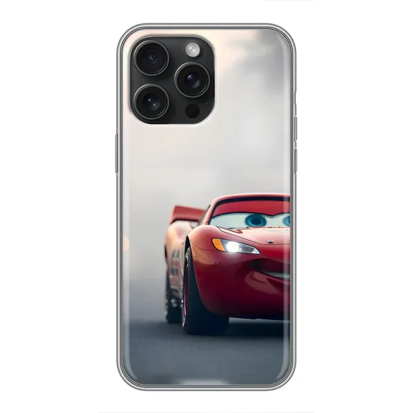 Чехол с принтом «Скоростной Маквин» для iPhone 16 Pro Max