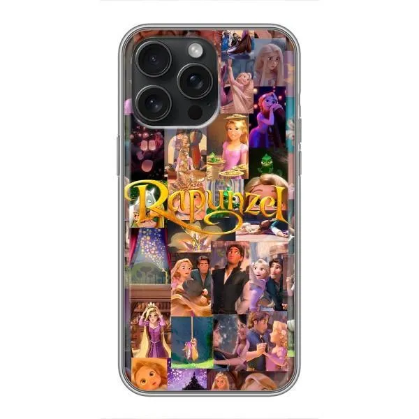 Чехол с принтом «Коллаж Рапунцель» для iPhone 16 Pro Max