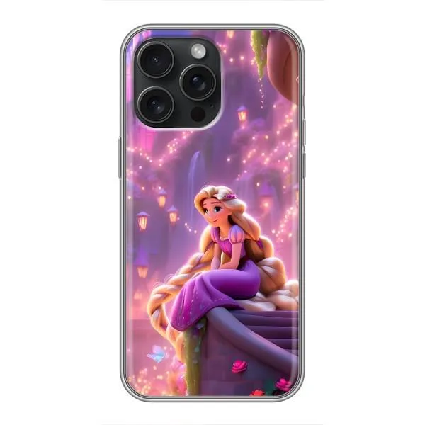 Чехол с принтом «Рапунцель в замке» для iPhone 16 Pro Max