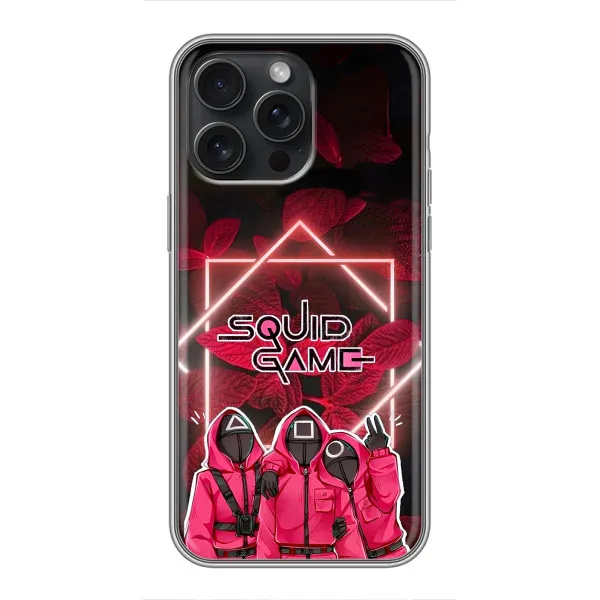 Чехол с принтом «Охранники Игра кальмара» для iPhone 16 Pro Max