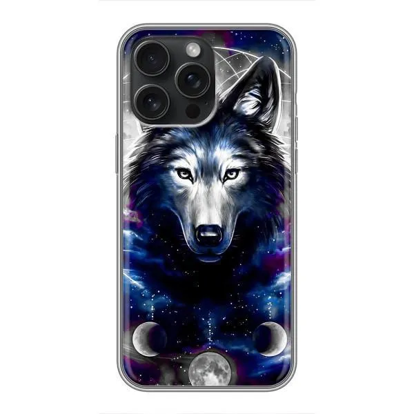 Чехол с принтом «Волк» для iPhone 16 Pro Max Чехол с принтом «Волк» для iPhone 16 Pro Max