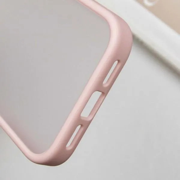 TPU+PC чехол Metal Buttons для Apple iPhone 16 Pro (6.3") — Розовый — фото 5