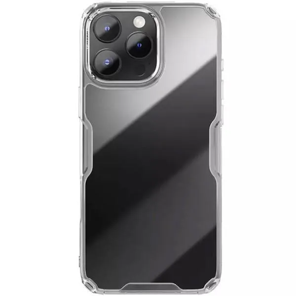 TPU чохол Nillkin Nature Pro Series для Apple iPhone 16 Pro (6.3") — Прозорий — фото 1