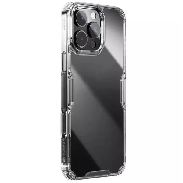 TPU чохол Nillkin Nature Pro Series для Apple iPhone 16 Pro (6.3") — Прозорий — фото 3