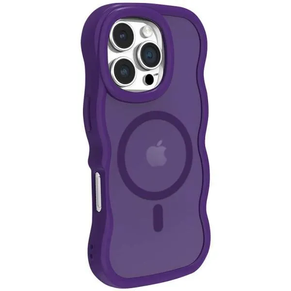 Чохол TPU+PC Undine with Magnetic Fit для Apple iPhone 16 Pro (6.3") — Фіолетовий — фото 2