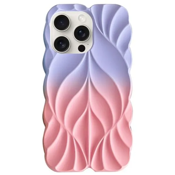 TPU чохол Leaf для Apple iPhone 16 Pro (6.3") — Ліловий — фото 1 TPU чохол Leaf для Apple iPhone 16 Pro (6.3") — Ліловий — фото 1