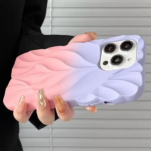 TPU чохол Leaf для Apple iPhone 16 Pro (6.3") — Ліловий — фото 2 TPU чохол Leaf для Apple iPhone 16 Pro (6.3") — Ліловий — фото 2