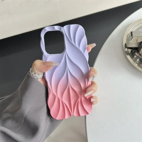 TPU чохол Leaf для Apple iPhone 16 Pro (6.3") — Ліловий — фото 3 TPU чохол Leaf для Apple iPhone 16 Pro (6.3") — Ліловий — фото 3