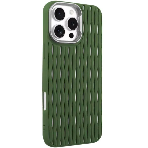 Чохол TPU Ribbio для Apple iPhone 16 Pro (6.3") — Зелений — фото 1