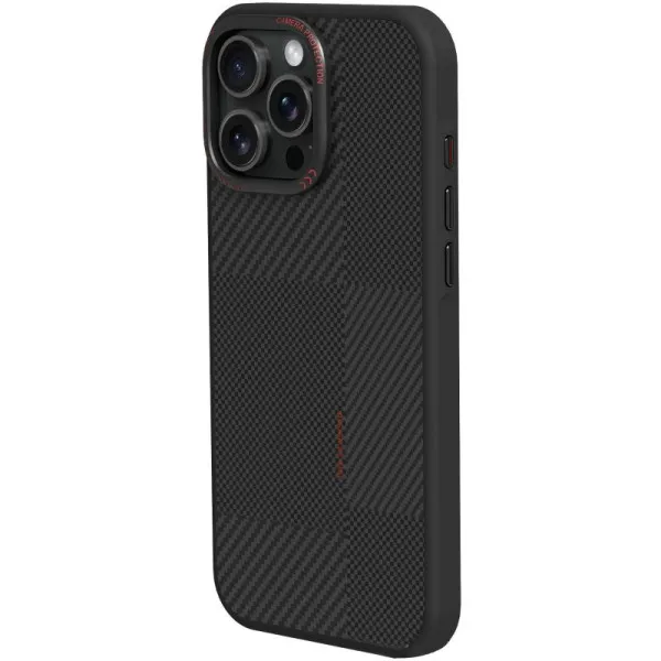 TPU чохол Monzo Magnetic Fit для Apple iPhone 16 Pro (6.3") — Чорний — фото 1