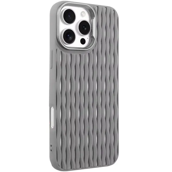 Чохол TPU Ribbio для Apple iPhone 16 Pro (6.3") — Сірий — фото 1