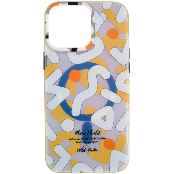 TPU чохол Pastel Chaos with Magnetic Fit для Apple iPhone 16 Pro (6.3") — Білий TPU чохол Pastel Chaos with Magnetic Fit для Apple iPhone 16 Pro (6.3") — Білий