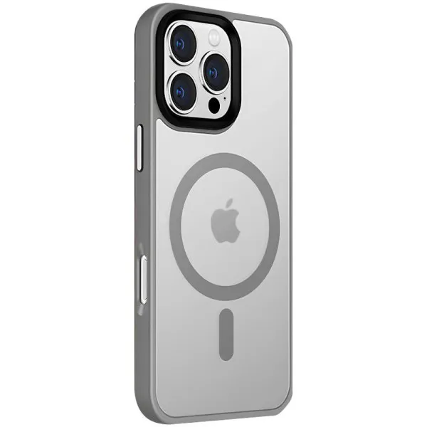 Чохол Ummi Colorful with Magnetic Fit для Apple iPhone 16 Pro (6.3") — Сірий — фото 2