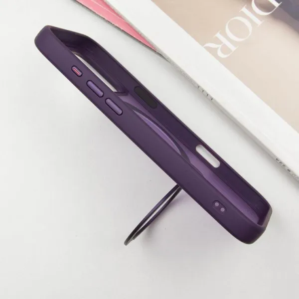 Чохол Ummi Colorful with Magnetic Fit HQ Ring для Apple iPhone 16 Pro (6.3") — Фіолетовий — фото 5