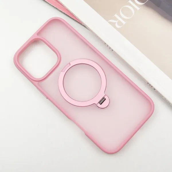 Чохол Ummi Colorful with Magnetic Fit HQ Ring для Apple iPhone 16 Pro (6.3") — Рожевий — фото 2 Чохол Ummi Colorful with Magnetic Fit HQ Ring для Apple iPhone 16 Pro (6.3") — Рожевий — фото 2