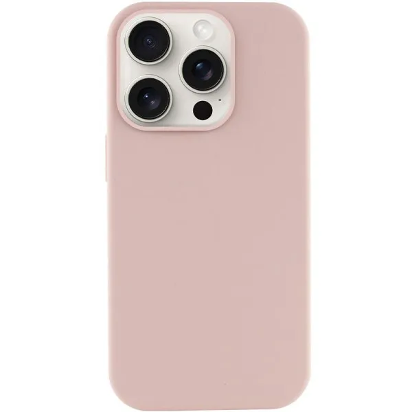 Чохол Silk (AA) NO LOGO with Magnetic Fit для Apple iPhone 16 Pro (6.3") — Рожевий — фото 2
