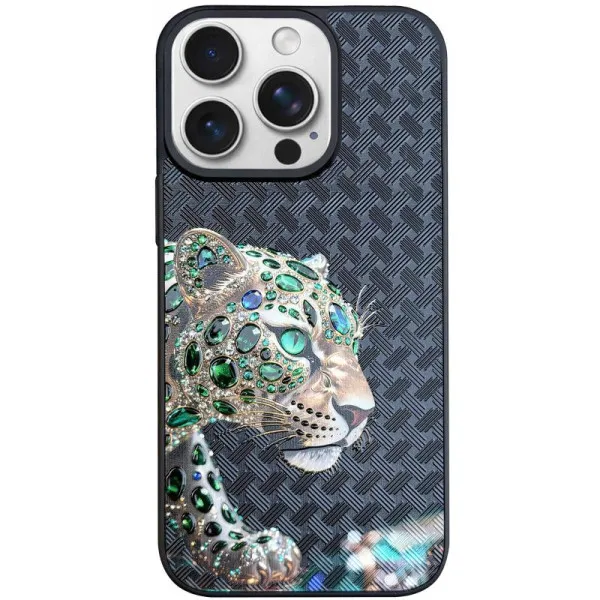 Чохол TPU+PC Crystal Hunt with Magnetic Fit для Apple iPhone 16 Pro (6.3") — Чорний — фото 3