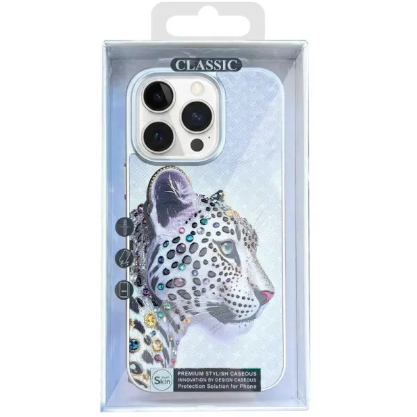 Чохол TPU+PC Crystal Hunt with Magnetic Fit для Apple iPhone 16 Pro (6.3") — Білий — фото 5 Чохол TPU+PC Crystal Hunt with Magnetic Fit для Apple iPhone 16 Pro (6.3") — Білий — фото 5