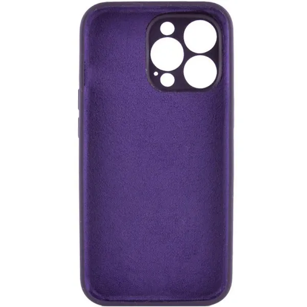Чохол Silk Full Camera Protective (AA) NO LOGO для Apple iPhone 16 Pro (6.3") — Фіолетовий — фото 2