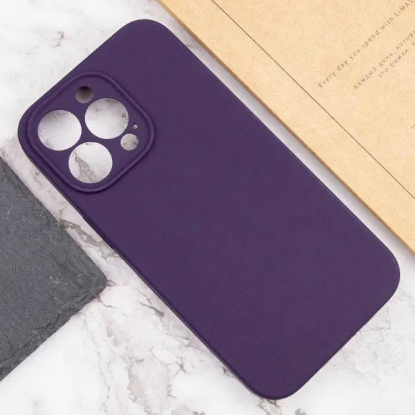 Чохол Silk Full Camera Protective (AA) NO LOGO для Apple iPhone 16 Pro (6.3") — Фіолетовий — фото 3