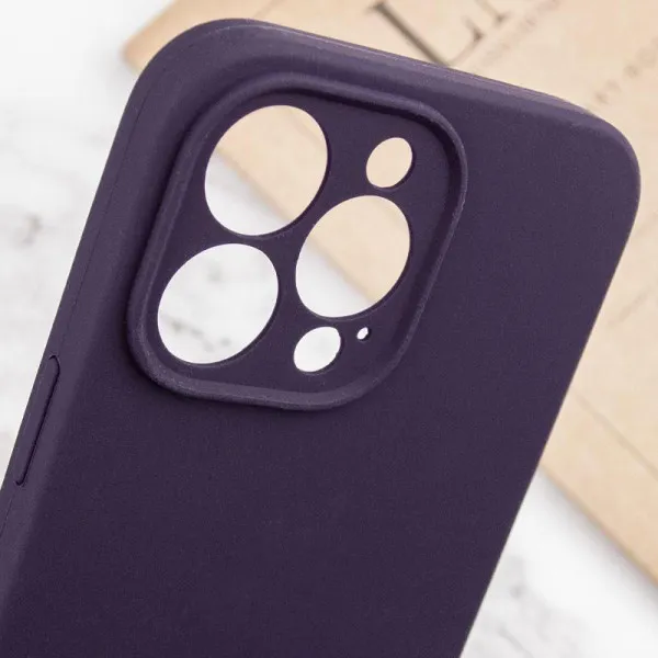 Чохол Silk Full Camera Protective (AA) NO LOGO для Apple iPhone 16 Pro (6.3") — Фіолетовий — фото 4