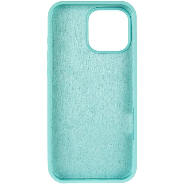 Чохол Silk Full Protective (AA) NO LOGO для Apple iPhone 16 Pro (6.3") — Бірюзовий — фото 3