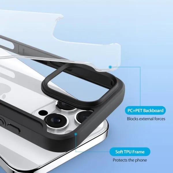 Чохол-книжка Dux Ducis Skin X Pro with MagSafe для Apple iPhone 16 Pro (6.3") — Чорний — фото 4 Чохол-книжка Dux Ducis Skin X Pro with MagSafe для Apple iPhone 16 Pro (6.3") — Чорний — фото 4