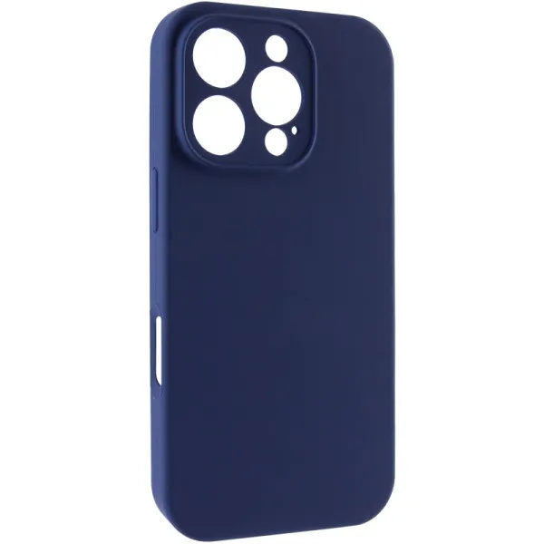 Чохол Silk Full Camera Protective (AA) NO LOGO для Apple iPhone 16 Pro (6.3") — Синій — фото 1