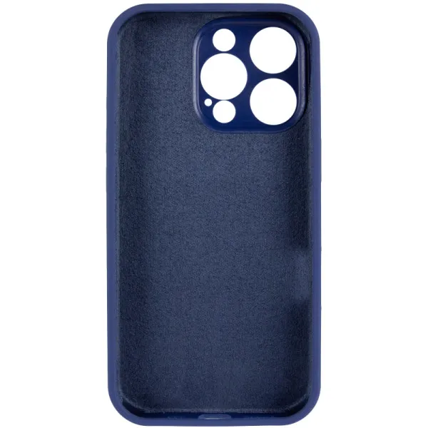 Чохол Silk Full Camera Protective (AA) NO LOGO для Apple iPhone 16 Pro (6.3") — Синій — фото 3