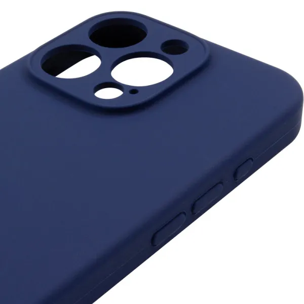 Чохол Silk Full Camera Protective (AA) NO LOGO для Apple iPhone 16 Pro (6.3") — Синій — фото 4