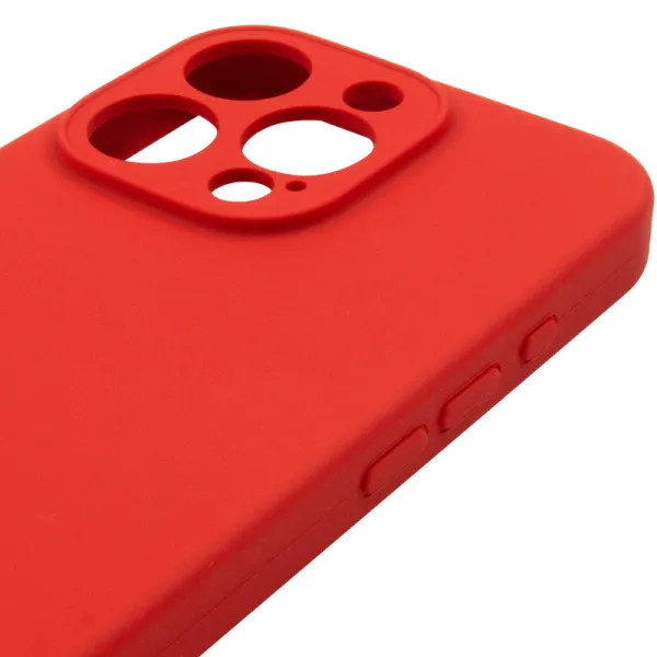 Чохол Silk Full Camera Protective (AA) NO LOGO для Apple iPhone 16 Pro (6.3") — Червоний — фото 4