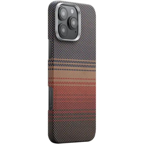 Чохол PC Carbon Protection Slim with Magnetic Fit для Apple iPhone 16 Pro (6.3") — Червоний — фото 1 Чохол PC Carbon Protection Slim with Magnetic Fit для Apple iPhone 16 Pro (6.3") — Червоний — фото 1