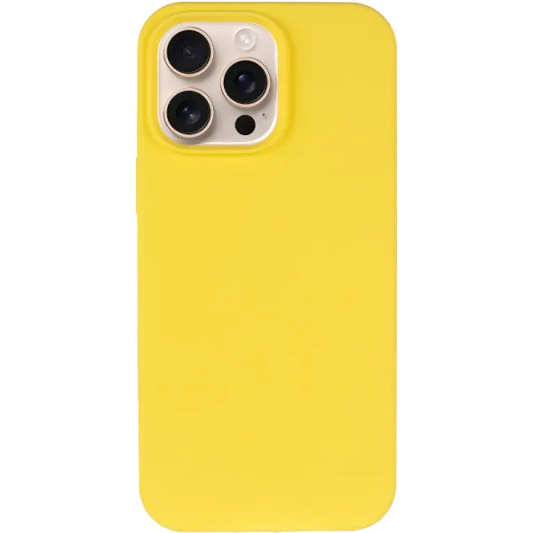 Чохол Silk Full Protective (AA) NO LOGO для Apple iPhone 16 Pro (6.3") — Жовтий — фото 2