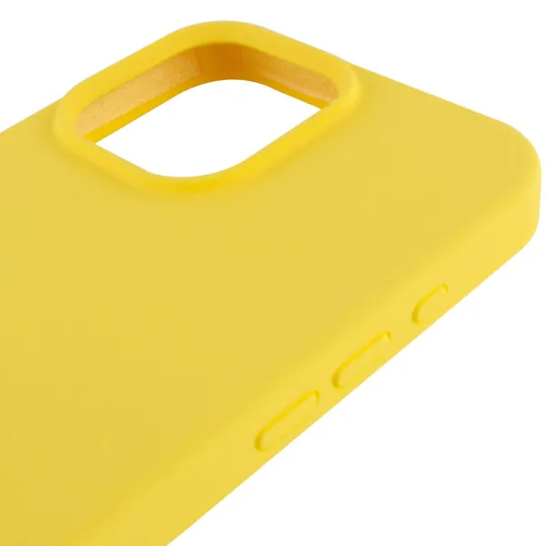 Чохол Silk Full Protective (AA) NO LOGO для Apple iPhone 16 Pro (6.3") — Жовтий — фото 4