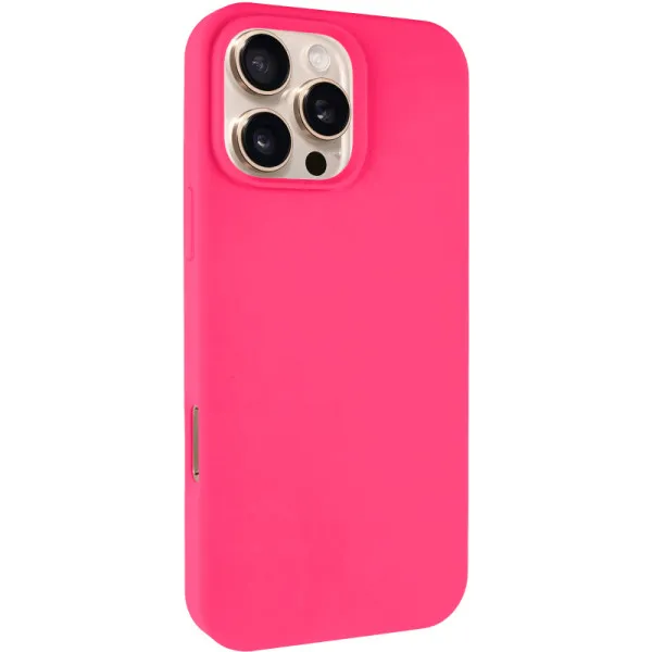 Чохол Silk Full Protective (AA) NO LOGO для Apple iPhone 16 Pro (6.3") — Рожевий — фото 1